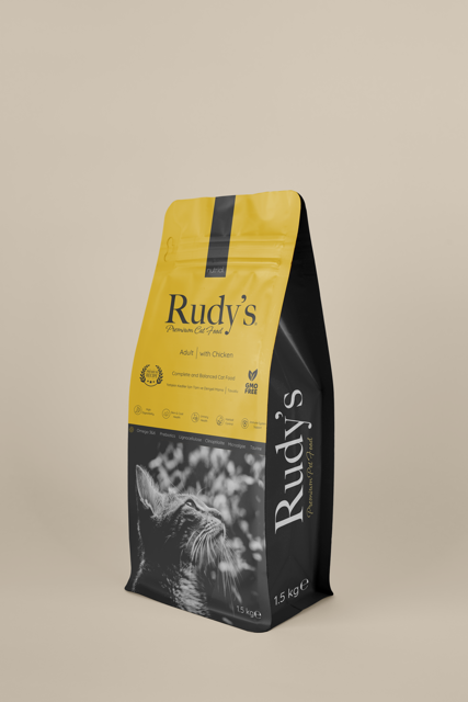 Rudy's Adult Cat Food - with Chicken 1,5 Kg / 15 Kg